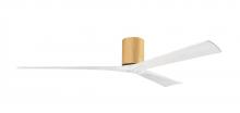Matthews Fan Company IR3H-LM-MWH-72 - Irene - 3H - Light Maple - Matte White Blades - 72" Blades