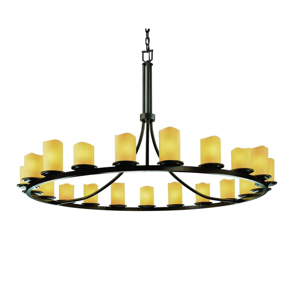 Dakota 21-Light 1-Tier Ring LED Chandelier