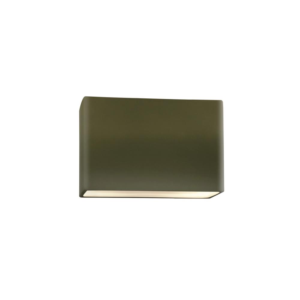 Small ADA Rectangle (Outdoor) LED Wall Sconce - Closed Top