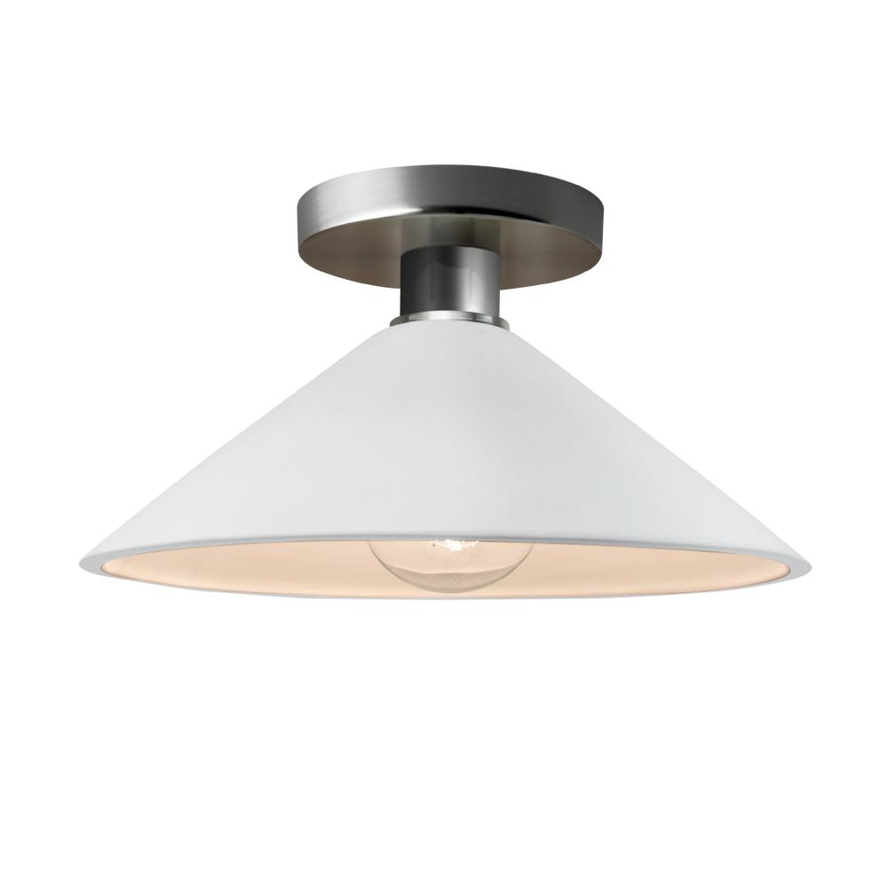 Flare LED Semi-Flush