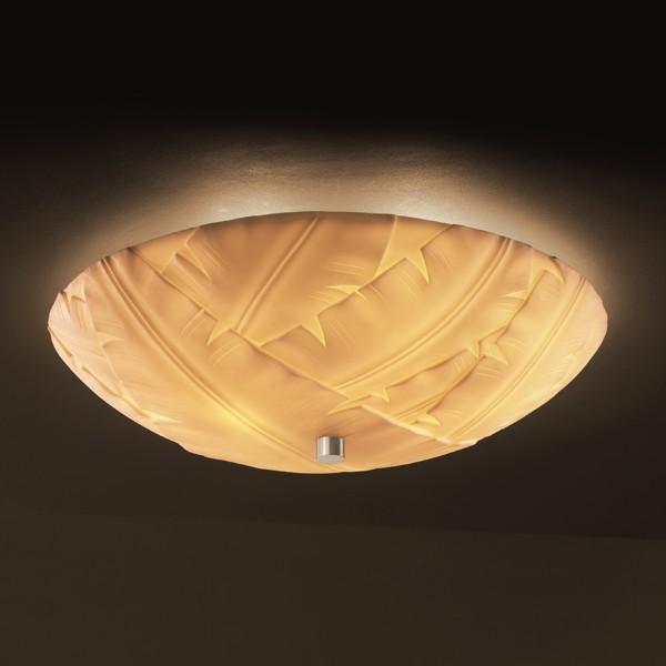 24" Semi-Flush Bowl w/ GU24-LED Lamping