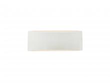 Justice Design Group CER-5765-WTWT - Medium ADA Tapered Arc Wall Sconce