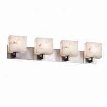 Justice Design Group FAL-8924-55-NCKL - Modular 4-Light Bath Bar