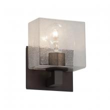 Justice Design Group FSN-8931-55-SEED-DBRZ - Modular ADA 1-Light Wall Sconce