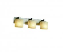 Justice Design Group CLD-8923-15-MBLK - Modular 3-Light Bath Bar