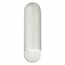 Justice Design Group CER-5630W-BIS-LED1-1000 - Large ADA Capsule Outdoor LED Wall Sconce