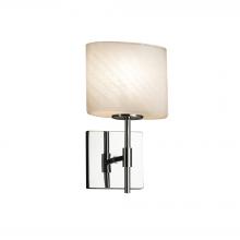 Justice Design Group FSN-8417-30-WEVE-CROM - Union ADA 1-Light Wall Sconce