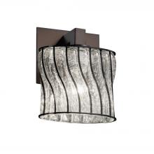 Justice Design Group WGL-8931-30-SWCB-DBRZ - Modular 1-Light Wall Sconce (ADA)