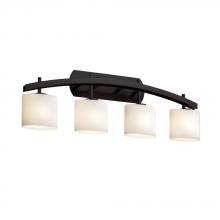 Justice Design Group FSN-8594-20-MROR-DBRZ - Archway 4-Light Bath Bar