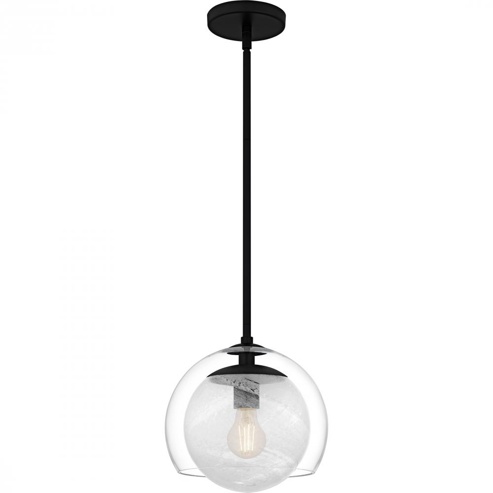 Eslinger 1-Light Matte Black Mini Pendant