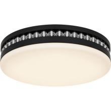 Quoizel QFL6785MBK - Carey Matte Black Flush Mount