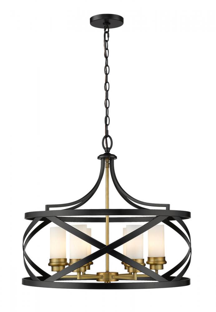 6 Light Chandelier