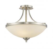 Z-Lite 435SF-BN - 3 Light Semi Flush Mount