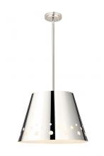 Z-Lite 6014-18PN - 1 Light Chandelier