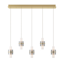 Eurofase 45595-011 - ROLA-CHD-5LT-42IN-GD-WH