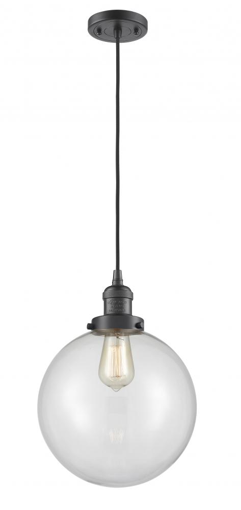 Beacon - 1 Light - 10 inch - Oil Rubbed Bronze - Cord hung - Mini Pendant