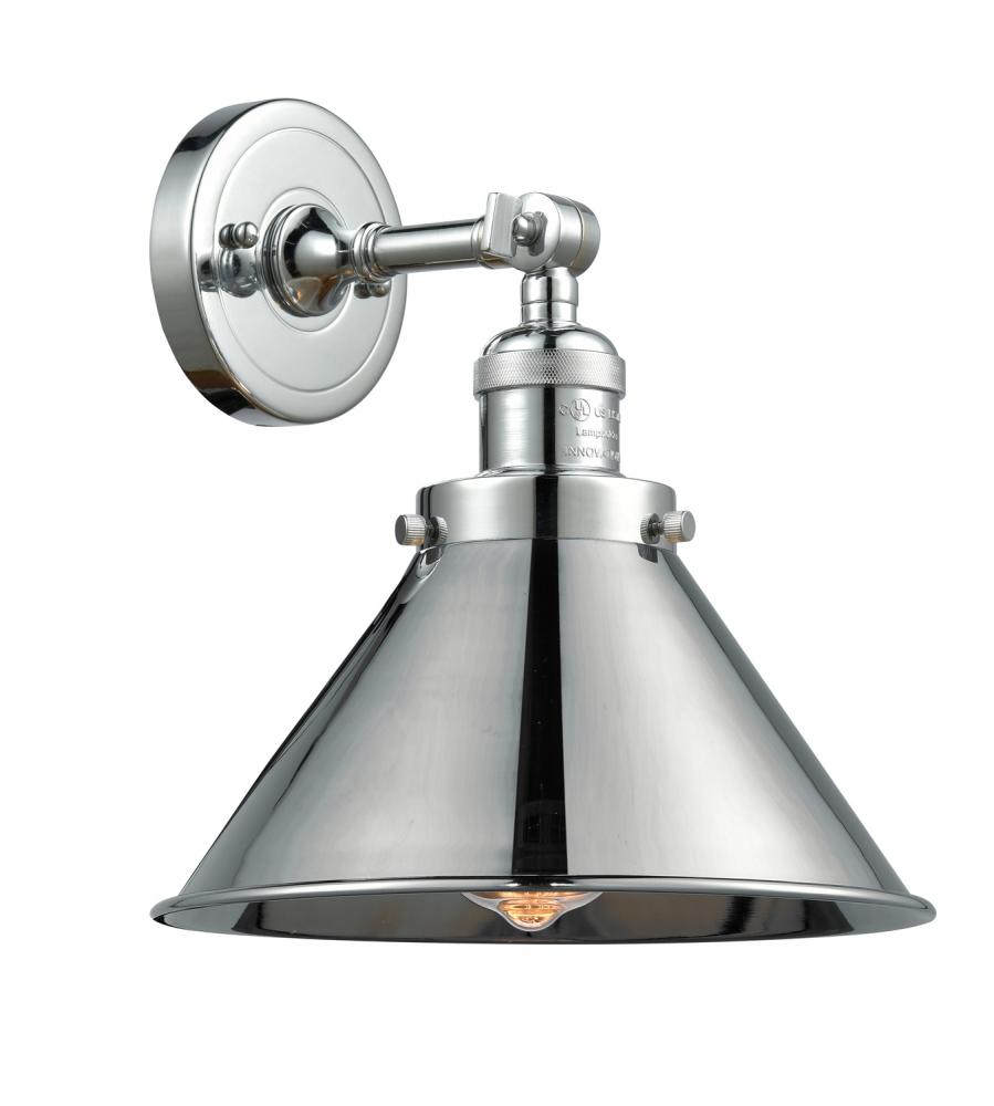 Briarcliff - 1 Light - 10 inch - Polished Chrome - Sconce