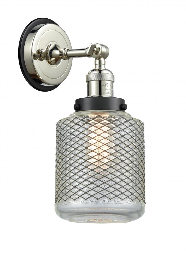 Stanton - 1 Light - 6 inch - Polished Nickel - Sconce