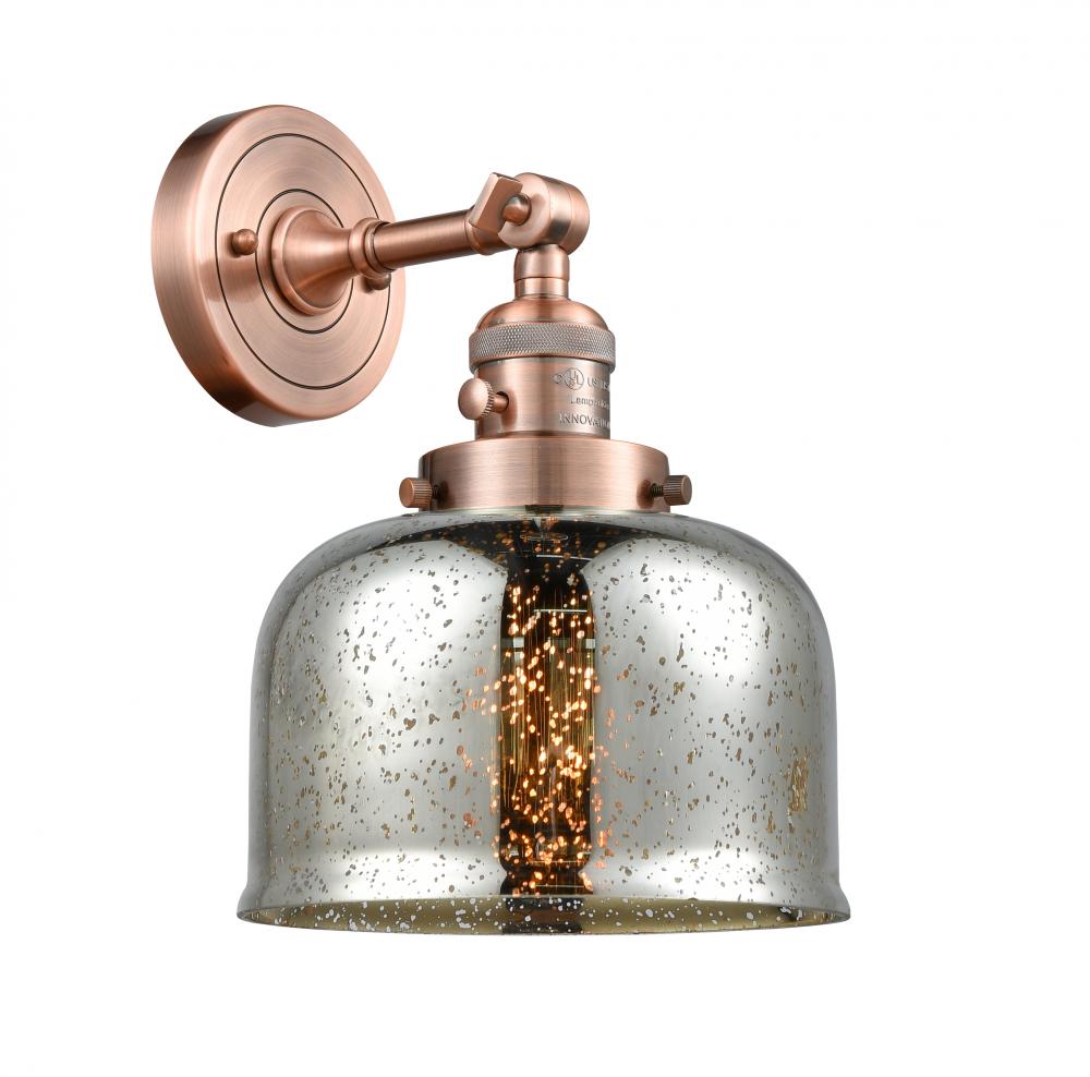 Bell - 1 Light - 8 inch - Antique Copper - Sconce