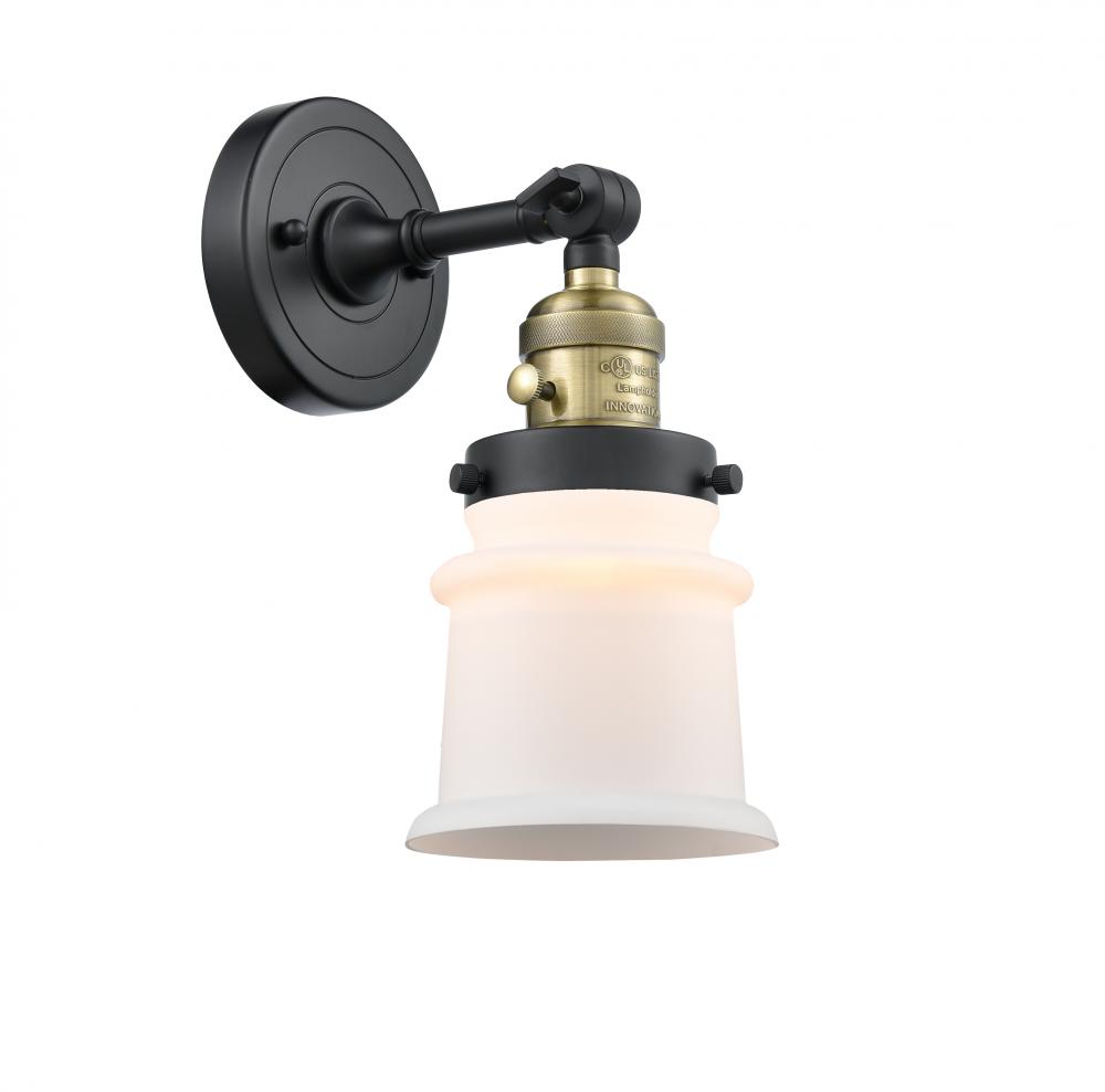 Canton - 1 Light - 5 inch - Black Antique Brass - Sconce