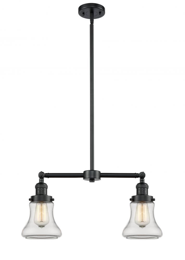 Bellmont - 2 Light - 21 inch - Oil Rubbed Bronze - Stem Hung - Island Light