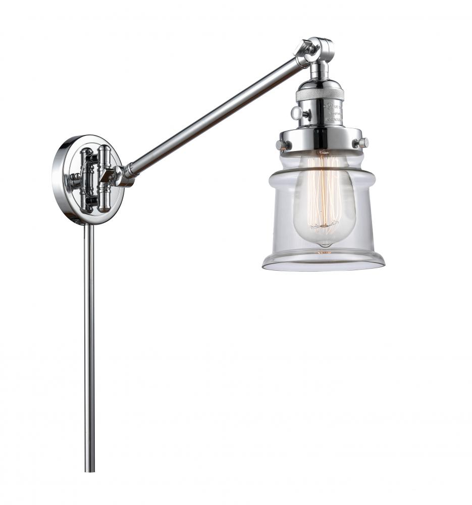 Canton - 1 Light - 8 inch - Polished Chrome - Swing Arm