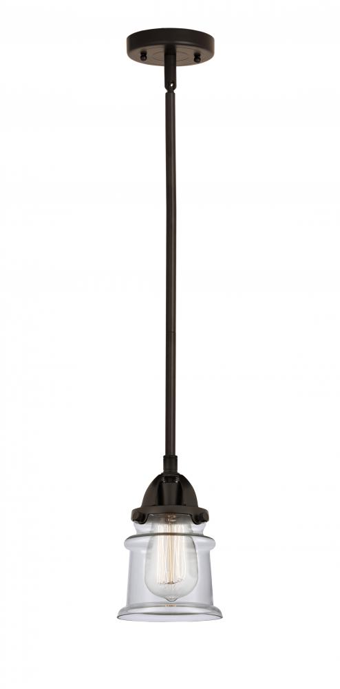 Canton - 1 Light - 5 inch - Oil Rubbed Bronze - Cord hung - Mini Pendant