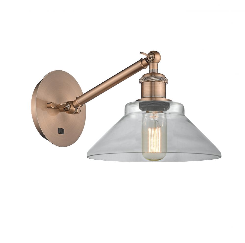 Orwell - 1 Light - 8 inch - Antique Copper - Sconce