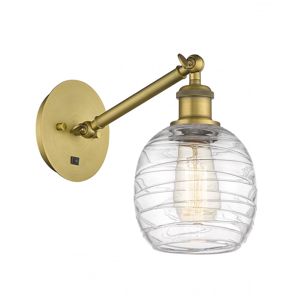 Belfast - 1 Light - 6 inch - Brushed Brass - Sconce