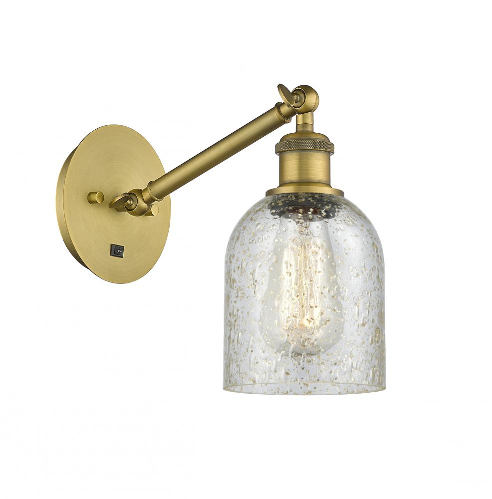 Caledonia - 1 Light - 5 inch - Brushed Brass - Sconce