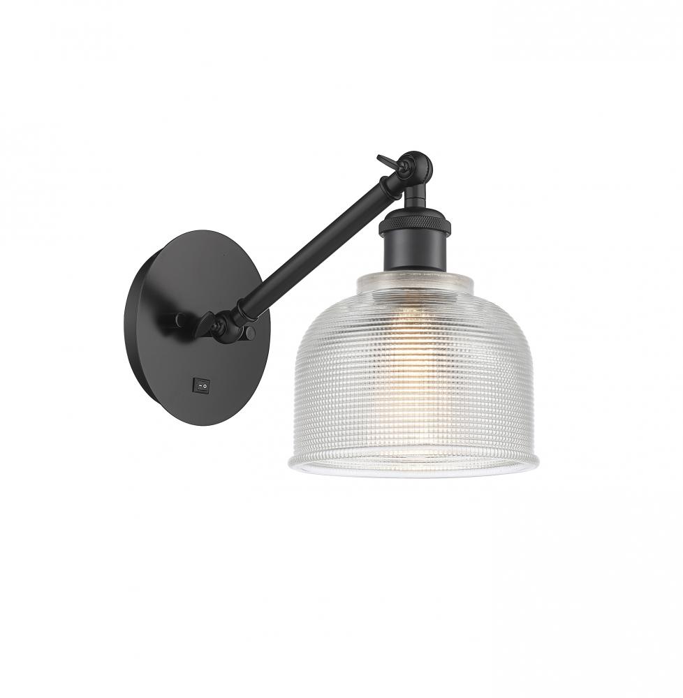 Dayton - 1 Light - 6 inch - Matte Black - Sconce