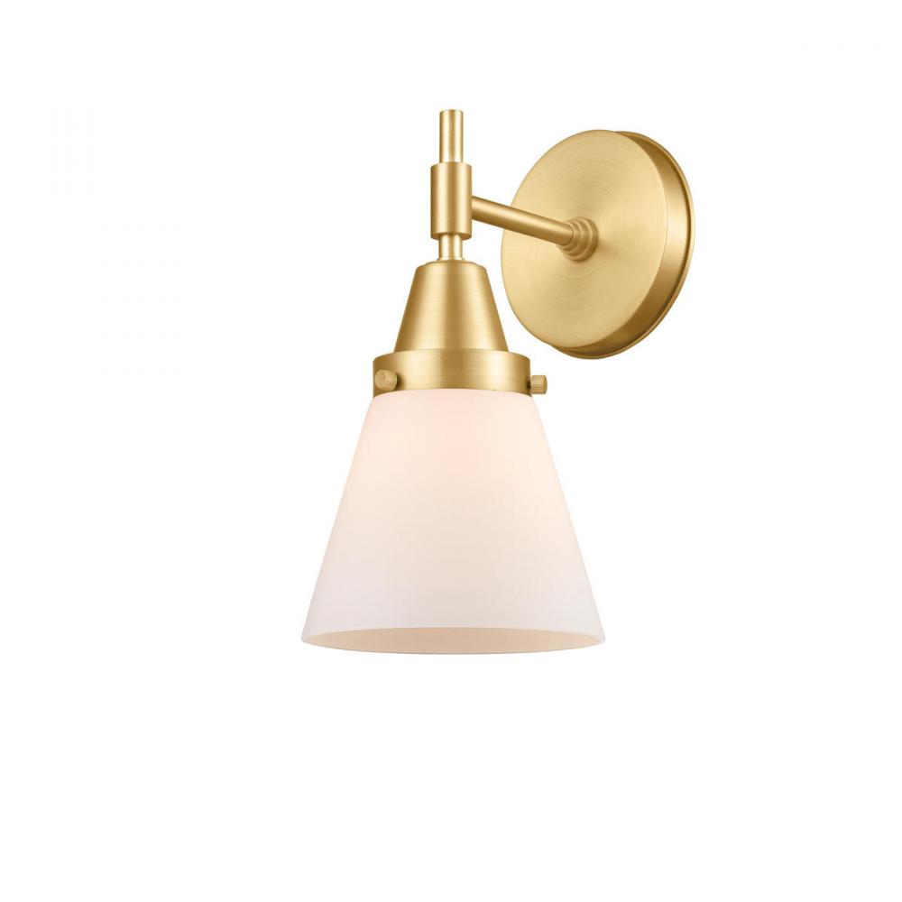 Cone - 1 Light - 6 inch - Satin Gold - Sconce