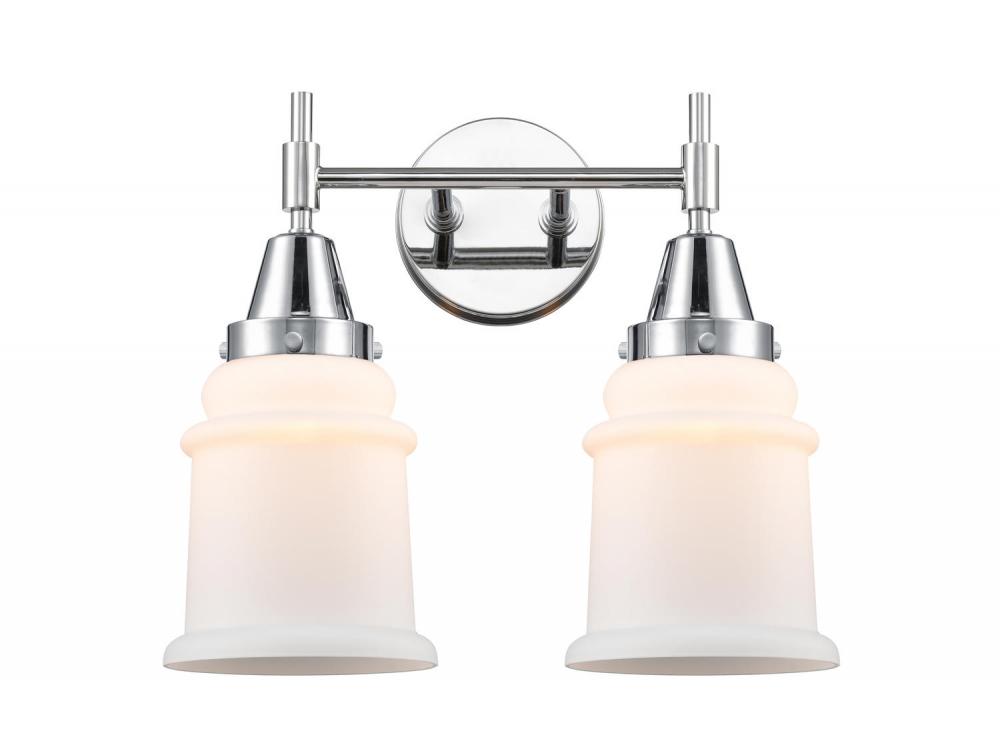 Canton - 2 Light - 15 inch - Polished Chrome - Bath Vanity Light