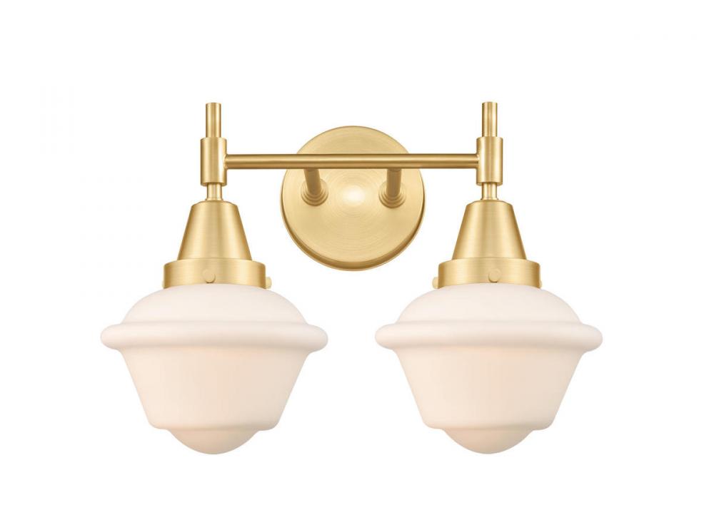 Oxford - 2 Light - 17 inch - Satin Gold - Bath Vanity Light