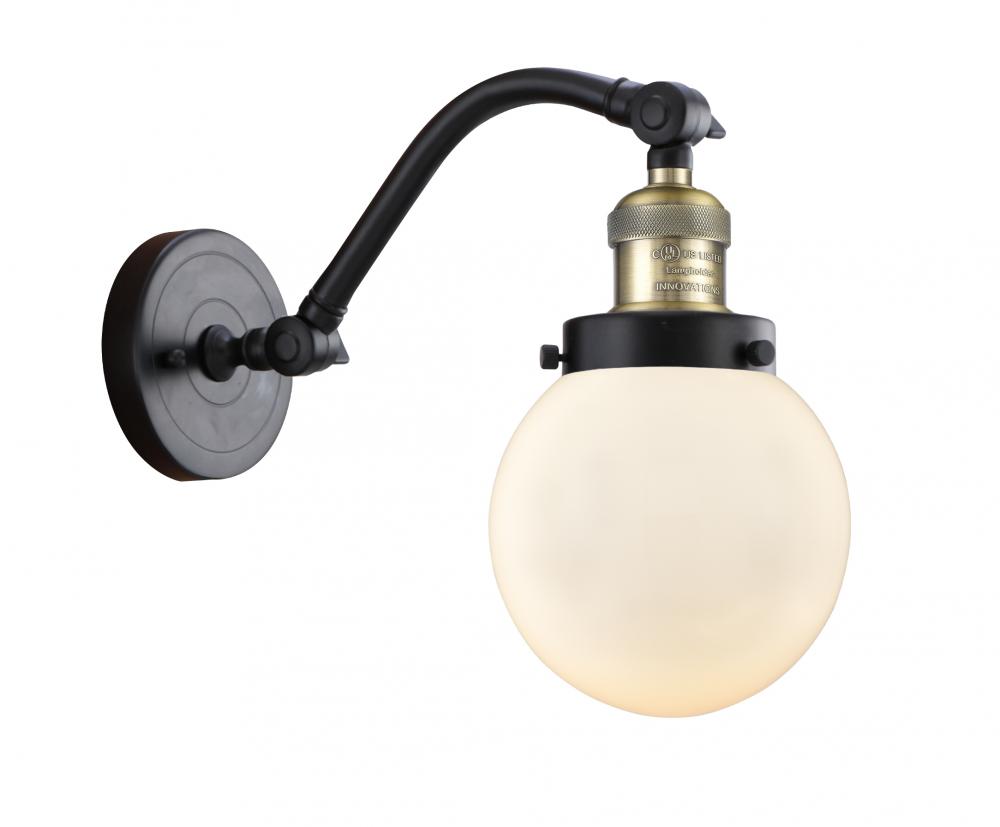 Beacon - 1 Light - 6 inch - Black Antique Brass - Sconce