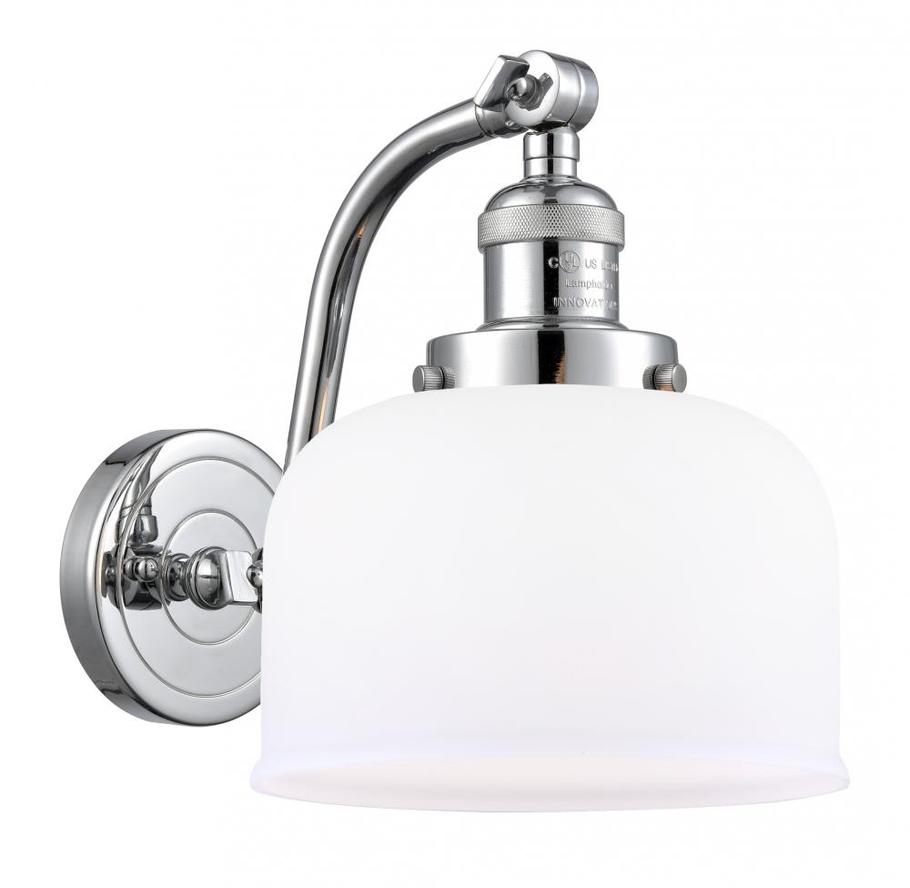 Bell - 1 Light - 8 inch - Polished Chrome - Sconce