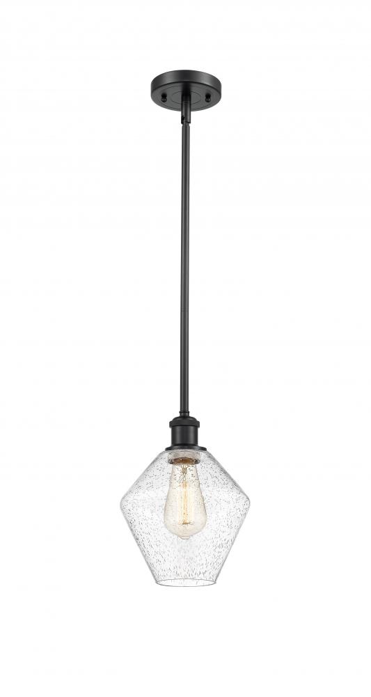 Cindyrella - 1 Light - 8 inch - Matte Black - Mini Pendant