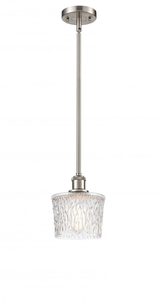 Niagara - 1 Light - 7 inch - Brushed Satin Nickel - Mini Pendant