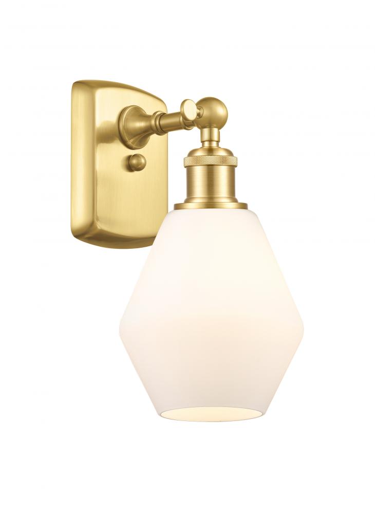 Cindyrella - 1 Light - 6 inch - Satin Gold - Sconce