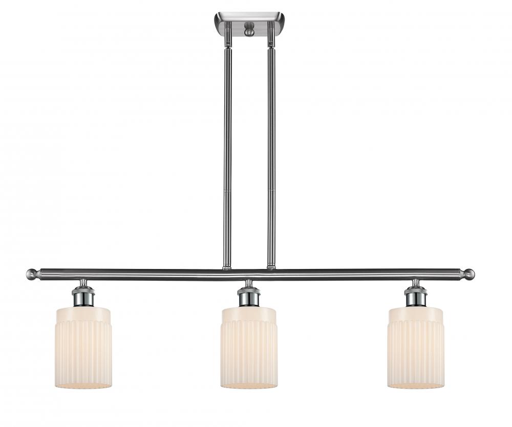 Hadley - 3 Light - 36 inch - Brushed Satin Nickel - Cord hung - Island Light