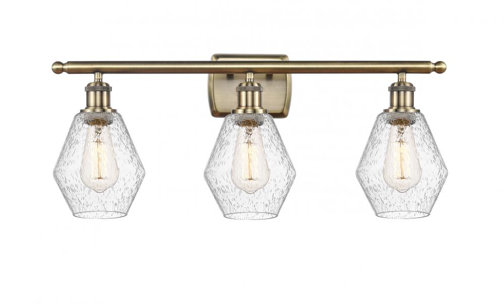 Cindyrella - 3 Light - 26 inch - Antique Brass - Bath Vanity Light