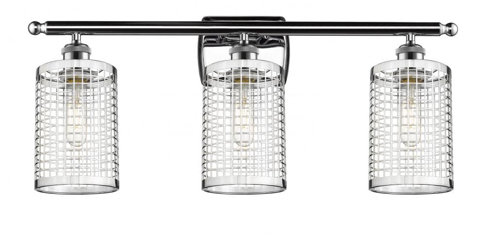 Nestbrook - 3 Light - 25 inch - Polished Chrome - Bath Vanity Light