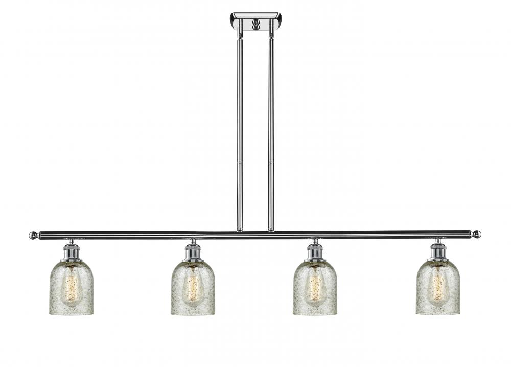 Caledonia - 4 Light - 48 inch - Polished Chrome - Cord hung - Island Light