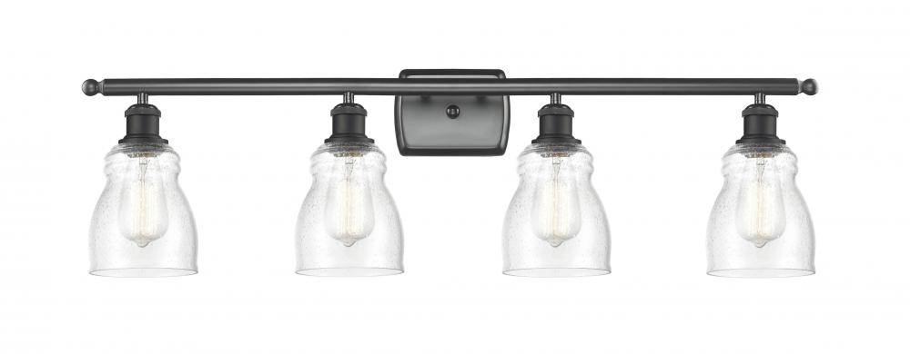 Ellery - 4 Light - 35 inch - Matte Black - Bath Vanity Light