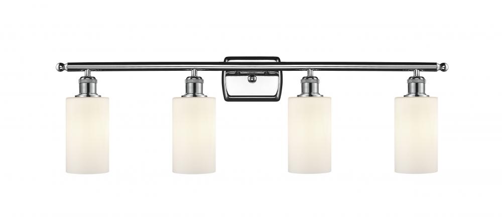 Clymer - 4 Light - 34 inch - Polished Chrome - Bath Vanity Light