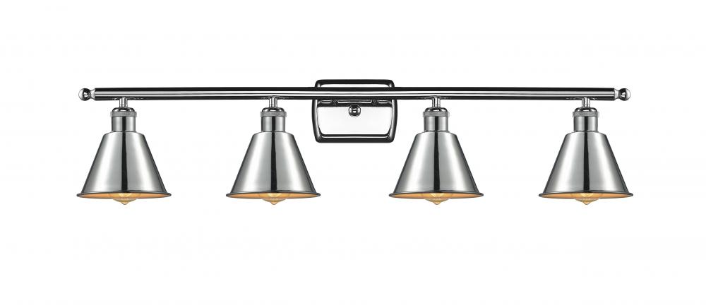 Smithfield - 4 Light - 37 inch - Polished Chrome - Bath Vanity Light