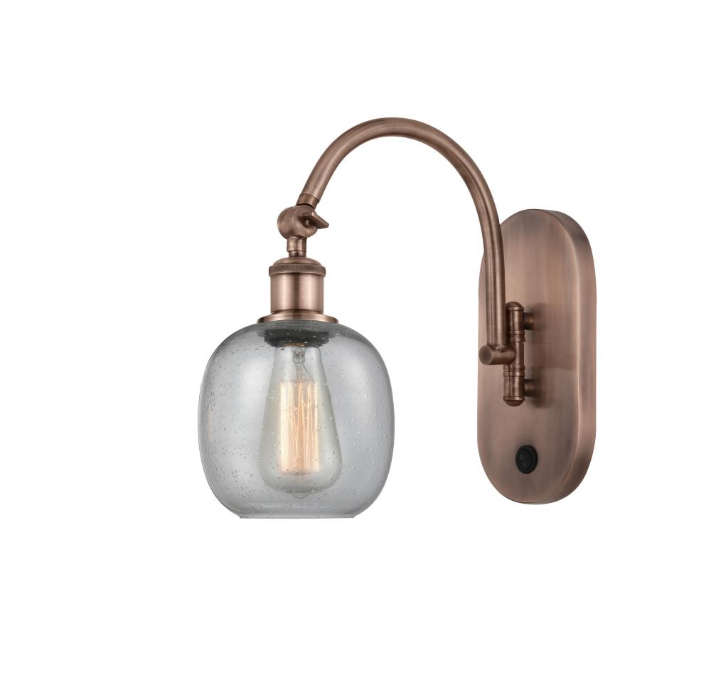 Belfast - 1 Light - 6 inch - Antique Copper - Sconce