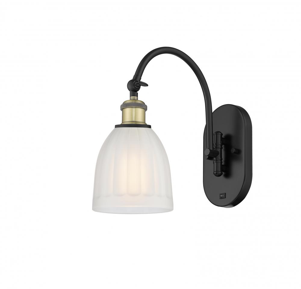 Brookfield - 1 Light - 6 inch - Black Antique Brass - Sconce