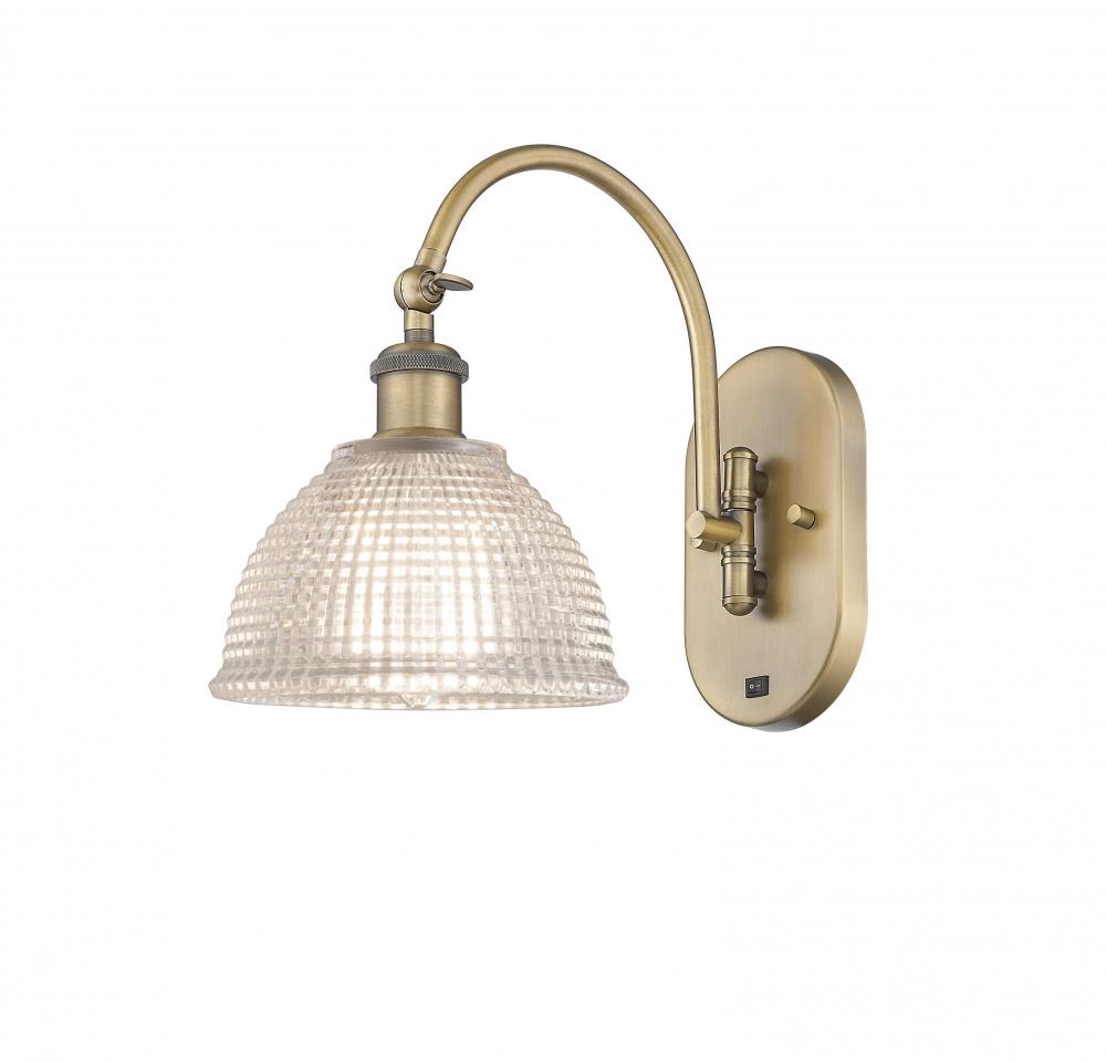 Arietta - 1 Light - 8 inch - Brushed Brass - Sconce