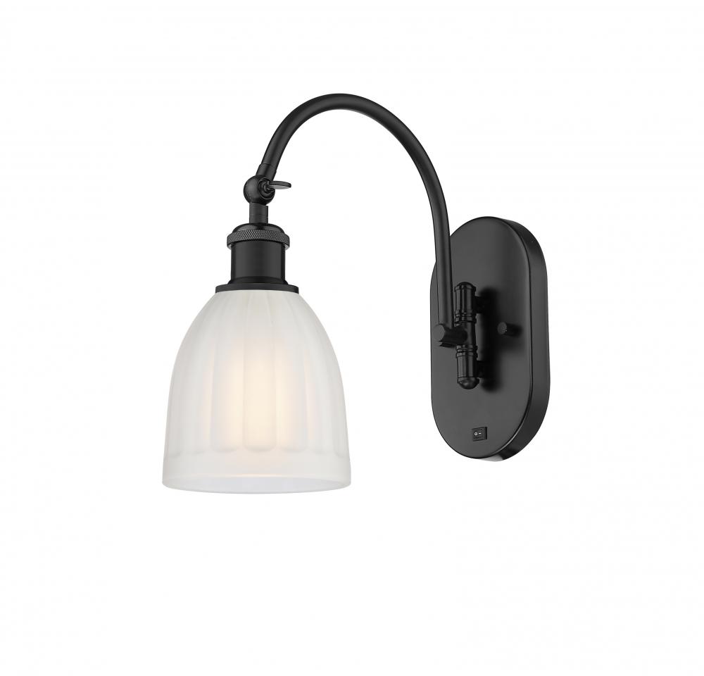 Brookfield - 1 Light - 6 inch - Matte Black - Sconce